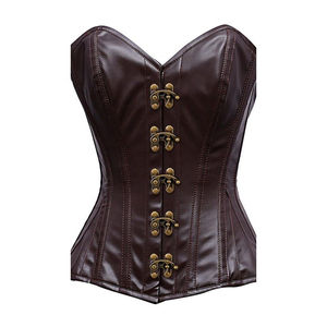 Nouveau Corset Tendance pour Femme en Cuir Véritable au Design Élégant, Personnalisable Toutes Couleurs, Vêtement de Fitness Respirant avec Service OEM - Product Image 1
