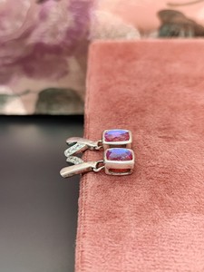 Pendientes de Cristal de Cuarzo Arcoíris, Joyería con Aspecto de Plata de Ley, Regalo para Mujer, Elegantes Pendientes Colgantes con Piedras Preciosas Coloridas - Product Image 5