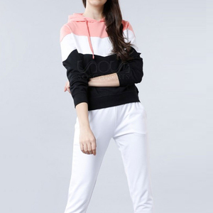 Sudadera con Capucha Premium para Mujer, Estampado Gráfico 'Future', Diseño Color Block, Ropa Urbana Profesional, Nuevo Modelo 2026 - Product Image 6