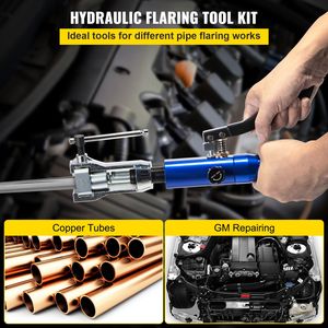 Kit di Riparazione Freni Idraulico a Doppia Svasatura a 45 Gradi, Attrezzo per Svasatura Freni da 3/16'' a 1/2'' con w - Product Image 2