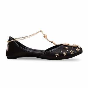 Black Fancy Khusa EC8495 Pisos de Mujer - Product Image 4