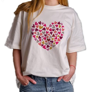 Camiseta con estampado único para mujer, camiseta elegante de algodón de colores para mujeres y niñas, Camiseta cómoda y elegante a la moda en BD - Product Image 2