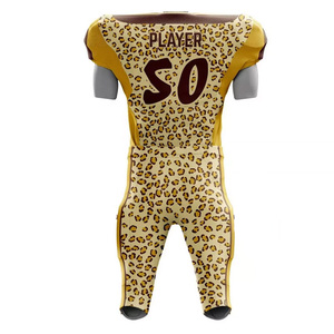 American Football Uniform with Premium Materials <b>Athletic</b> Performance American Football Uniform For Online Sale In Wholesale - Product Image 4