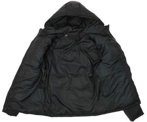 Chaqueta Acolchada para Hombre con Capucha, Color Personalizado, Ecológica, Transpirable, con Exterior de Seda, Elegante, Cómoda, Cálida y Resistente al Viento para Invierno, Venta al Por Mayor - Product Image 1