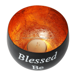 Porte-bougie votif en fer artisanal classique et élégant pour la décoration de la maison, les occasions de mariage et de Noël - Product Image 4