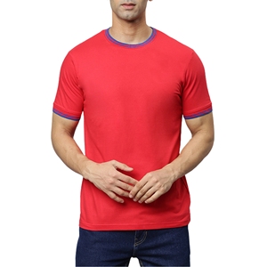 T-shirt court uni décontracté pour homme, mode estivale, coupe classique, 100% coton, séchage rapide, respirant - Product Image 4