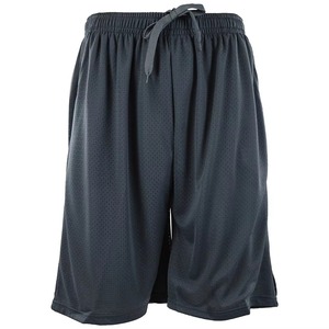 <b>Men</b> Solid Color Polyester Drawstring Shorts Regular Fit Woven Breathable Swim <b>Trunk</b> Black - Product Image 1
