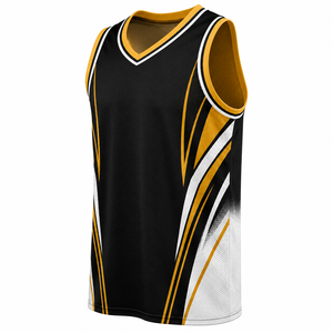 Uniforme de Baloncesto Personalizado al por Mayor, Uniforme de Equipo 100% Poliéster Transpirable, Jersey Deportivo Sublimado, Equipación de Baloncesto - Product Image 3