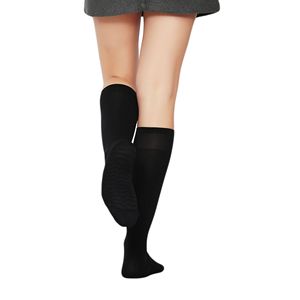 Calze da massaggio trasparenti da donna, 6 paia, al ginocchio, con punta rinforzata e fascia di supporto - Product Image 4
