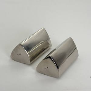 Premium Stainless steel Salt and Pepper Shaker Modern Kitchen Spice Dispenser <b>tabletop</b> dining for home hotel restaurant - Product Image 4