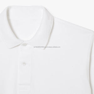 เสื้อโปโลผู้ชายผ้าคอตตอนแห้งเร็วเสื้อโปโลแขนสั้นปักโลโก้ตามสั่งขนาดพลัสไซส์ระบายอากาศได้ - Product Image 3