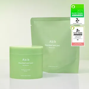 2022รางวัลสำหรับแผ่นจุดหัวใจ abib ชุด80ea สัมผัสที่สงบเงียบแผ่นสิว80 + 80คุณภาพดี - Product Image 1