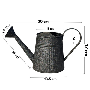 Regadera de Metal Negra con Boquilla Larga para Plantas de Interior, Jardín, Patio, Césped, Flores y Hogar - Product Image 3