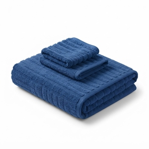 Combed Cotton <b>Washcloth</b> Luxury Soft <b>Face</b> and Body Cleaning Towel - Product Image 2
