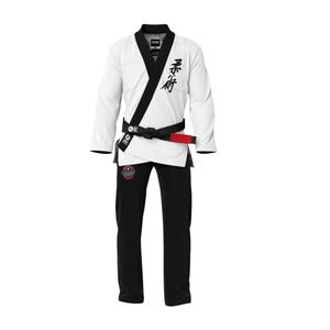 Kimono de Jiu-Jitsu Brésilien (BJJ) OEM/ODM en Polyester/Coton Respirant, Extensible et Anti-rétrécissement, avec Coutures en Tissage Perlé – Arts Martiaux - Product Image 3