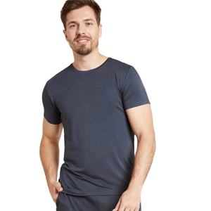Camisetas de Hombre Estilo Urbano, Corte Holgado, Manga Corta, Servicio Personalizado OEM, Ligeras, 100% Algodón, Tejido Worsted, Dobladillo Curvo, para Gimnasio - Product Image 1