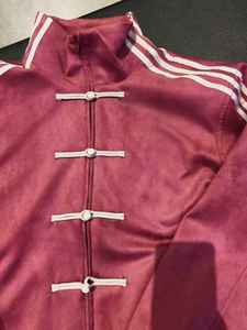 Chaqueta Bomber Reversible de Lujo Estilo Chino para Hombre, Tallas Grandes, Ecológica, Cuello Alto, Ajuste Holgado, Invierno, Cuero Sintético Lineal - Product Image 6