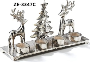 Antique Finish <b>Candle</b> Holder for Stylish Living Room Decor Iron Radiance Table <b>Gift</b> <b>Set</b> by Zahid Exports big wholesaler - Product Image 3