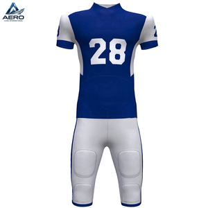 Uniforme de Fútbol Americano Personalizado con Colores en Contraste, Crea Tu Propia Ropa Deportiva a un Precio Razonable, con la Mejor Tela Suave - Product Image 1