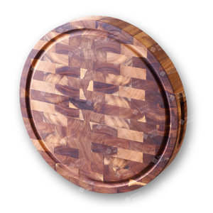 Planche à découper en bois d'acacia massif sur mesure, épaisseur 38 mm, série LunarCore, vente en gros |   Cuisine orbitale - Product Image 1