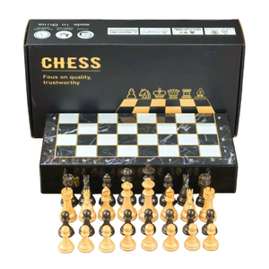 Jeu d'échecs international écologique haut de gamme avec plateau en bois pour enfants et adultes - Jeu de société de stratégie en résine - Product Image 5