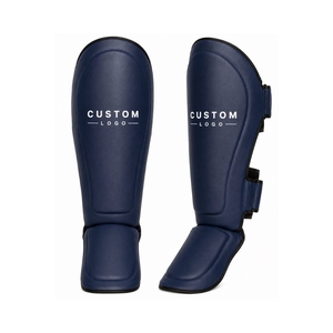 Espinilleras para Muay Thai, Kickboxing, MMA, Entrenamiento y Combate, Protector de Empeine, Espinilleras Protectoras para Piernas - Product Image 3