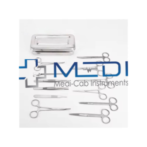 ชุดเครื่องมือผ่าตัดทั่วไป Medi-Cab Instruments ได้รับการรับรองมาตรฐาน CE ใช้งานซ้ำได้ ฆ่าเชื้อได้ ทนทานต่อการเกิดสนิม - Product Image 4