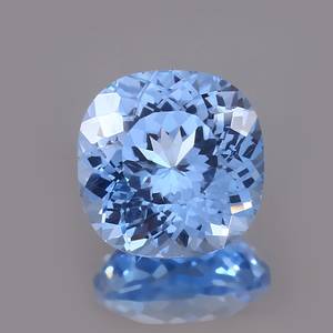 Espinela Azul de Ceilán, Corte Cojín, Gema Suelta, Natural, Certificada, Alta Claridad, Calidad Fina, Grado Joyería de Lujo - Product Image 2