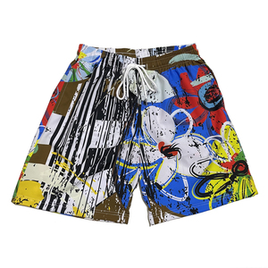 Custom Sublimation Printed <b>Men's</b> Shorts Quick Dry Swim <b>Trunks</b> Casual Drawstring Waist Low Prices <b>Men's</b> Sublimation Mesh Shorts - Product Image 4