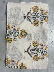 Tela de algodón estampada a mano de Jaipur, tela india hecha a mano, tela de algodón al por mayor, directo de fábrica. - Product Image 6