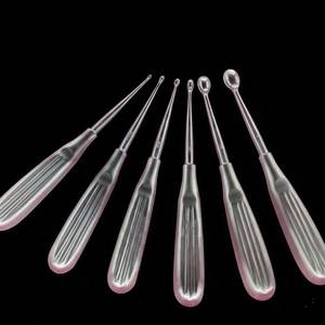 Ensemble d'instruments chirurgicaux orthopédiques Volkmann Bone Curette, 6 pièces, acier inoxydable, réutilisables, kit d'outils de chirurgie osseuse SURGINEXA - Product Image 3