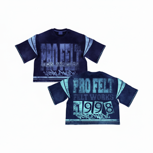 OEM ODM Rhinestone Sun Faded Customized Logo Design Digital Print 100% Cotton Breathable Hip Hop Fashionable Causal T-shirts Men - Product Image 3