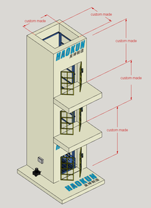 Ascensore per Merci in Acciaio Inox di Produzione Industriale, Trasporto Rapido e Affidabile, Elevatore da 500kg per Edifici - Product Image 6