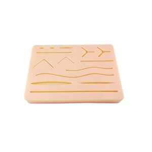 Almohadillas de Práctica de Sutura de Silicona de 3 Capas, 14 Heridas, Reutilizables y Duraderas, para Entrenamiento de Estudiantes de Medicina - Product Image 6