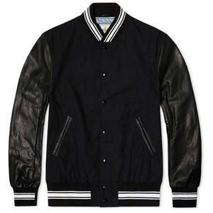 Chaqueta Varsity Personalizable de Estilo Sólido con Satén, Características Transpirables de Secado Rápido y Diseños de Parches Bordados - Product Image 5