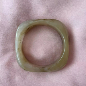 Colorful Resin Bangle <b>Bracelets</b> Modern Chunky Thick <b>Stacking</b> Bangles Customizable Size/Shape Oversized Girls Gift MS Handicraft - Product Image 1