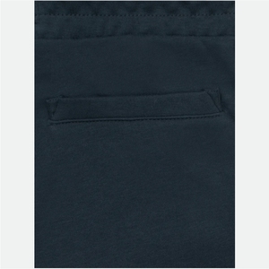 Pantalons de survêtement pour hommes en gros, bleu marine, à empiècements - Product Image 2