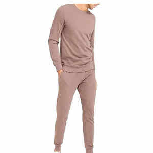 Ensemble d'entraînement pour homme JMS INDUSTRIES, tenue de sport en polaire à capuche pour l'hiver, tissu respirant à séchage rapide, manches longues, coupe ample pour la salle de sport - Product Image 4
