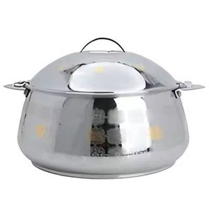 Cazuela Profesional con Acabado Espejo, Calentador de Alimentos Premium, Servidor de Buffet de Acero Inoxidable de Cuerpo Ancho con Elegantes Asas Laterales - Product Image 1