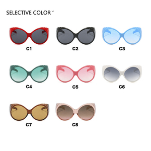 Customized <b>Oversized</b> Circular Funny <b>Sunglasses</b> Fashionable and Personalized Exaggerated Runway <b>Sunglasses</b> - Product Image 2