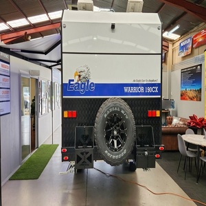 Remolque de viaje de lujo todoterreno de diecisiete pies diseñado para viajes de larga distancia, camping, libertad y uso en terrenos accidentados - Product Image 1
