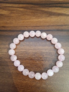 Bracelets vintage pour femmes Amaira Jewels, forme de boule perlée en imitation perle rose classique, plaqué rhodium imitation, serti de pierres, 0,1 m - Product Image 1