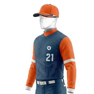 Conjunto Completo de Uniforme de Béisbol para Hombre, Tela Transpirable, Diseño Ligero, Ideal para Entrenamiento Deportivo al Aire Libre y Rendimiento en Equipo - Product Image 6