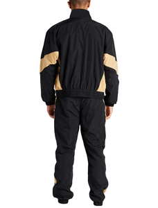 Conjunto Deportivo de Dos Piezas con Logotipo Personalizado, Chaqueta Cortavientos de Nailon Transpirable y Pantalones Joggers para Hombre - Product Image 2