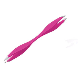 Pinza de cejas de doble cara de acero inoxidable, diseño innovador para un arco de cejas definido, pinza de cejas de doble cara - Product Image 3