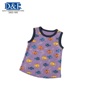 Conjunto de Ropa de 2 Piezas para Bebés Niñas, Diseño Floral, Manga Corta, Fabricante Mayorista de Malasia, Trajes de Primavera para Niñas Pequeñas, Algodón - Product Image 4