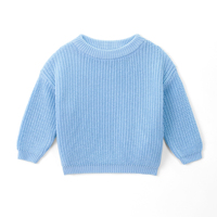Sweater Rajut Ramah Lingkungan untuk Bayi dan Balita Musim Dingin Unisex Vietnam CRAZIGOODS 100% Katun ODM OEM Crew Computer Single