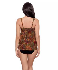 Women's Perissa Dazzle <b>Underwire</b> <b>Tankini</b> Top | Miraclesuit - Product Image 2