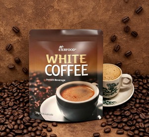 Café Instantáneo Blanco Premix EVERFOOD Certificado HALAL en Sobres, Aroma Intenso, Café en Polvo con Cafeína, Sin Crema Láctea - Product Image 1