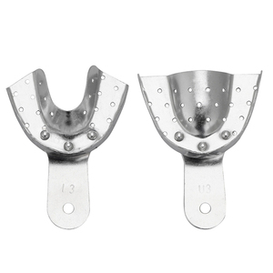 Bandejas de Impresión Dental de Acero Inoxidable de Gran Venta, Instrumentos Dentales de Acero Inoxidable, Instrumentos de Laboratorio, Bandeja Dental de la Mejor Calidad - Product Image 3